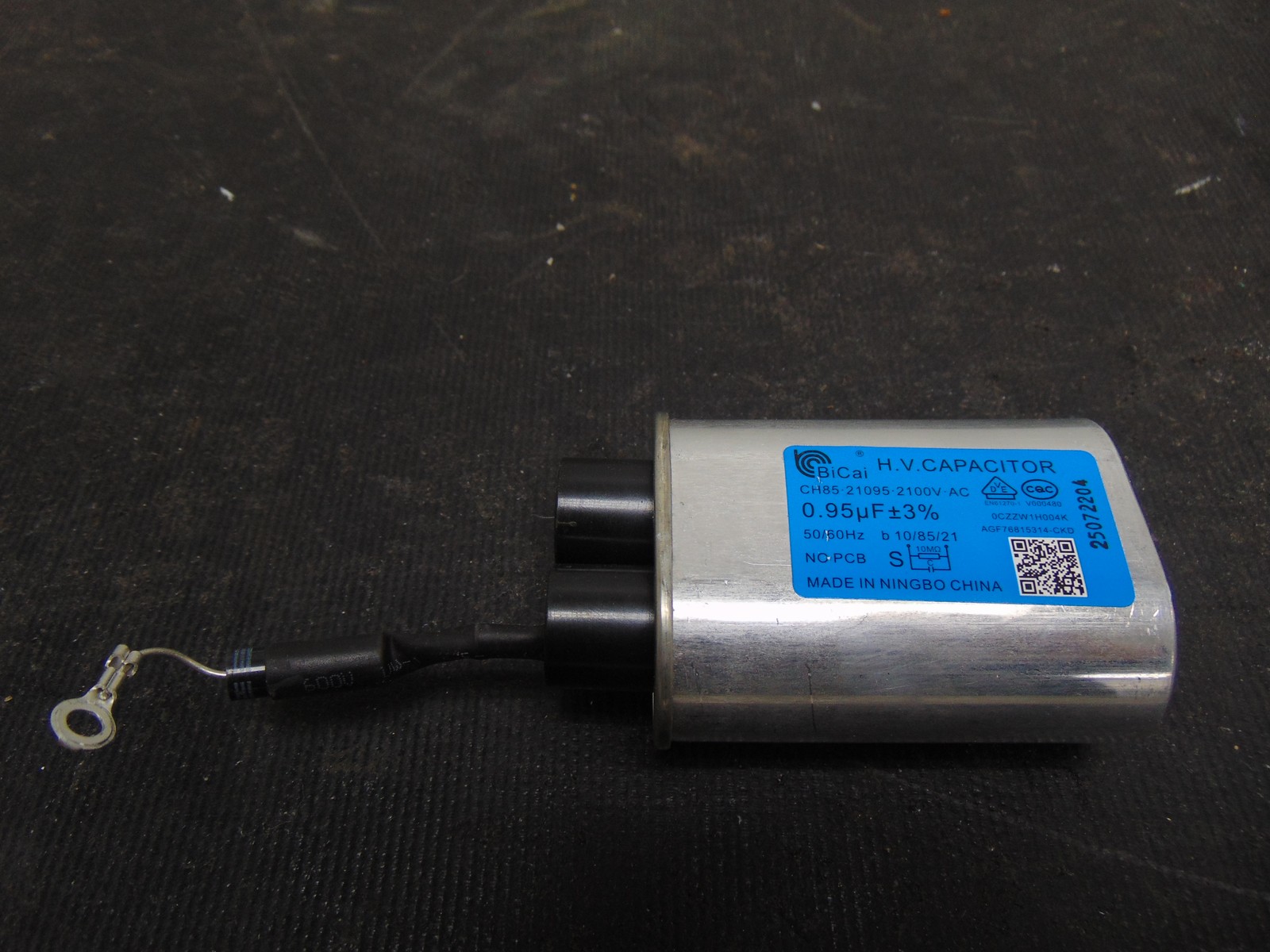 LG Microwave Oven MVEM1621Y Capacitor 0CZZW1H004C
