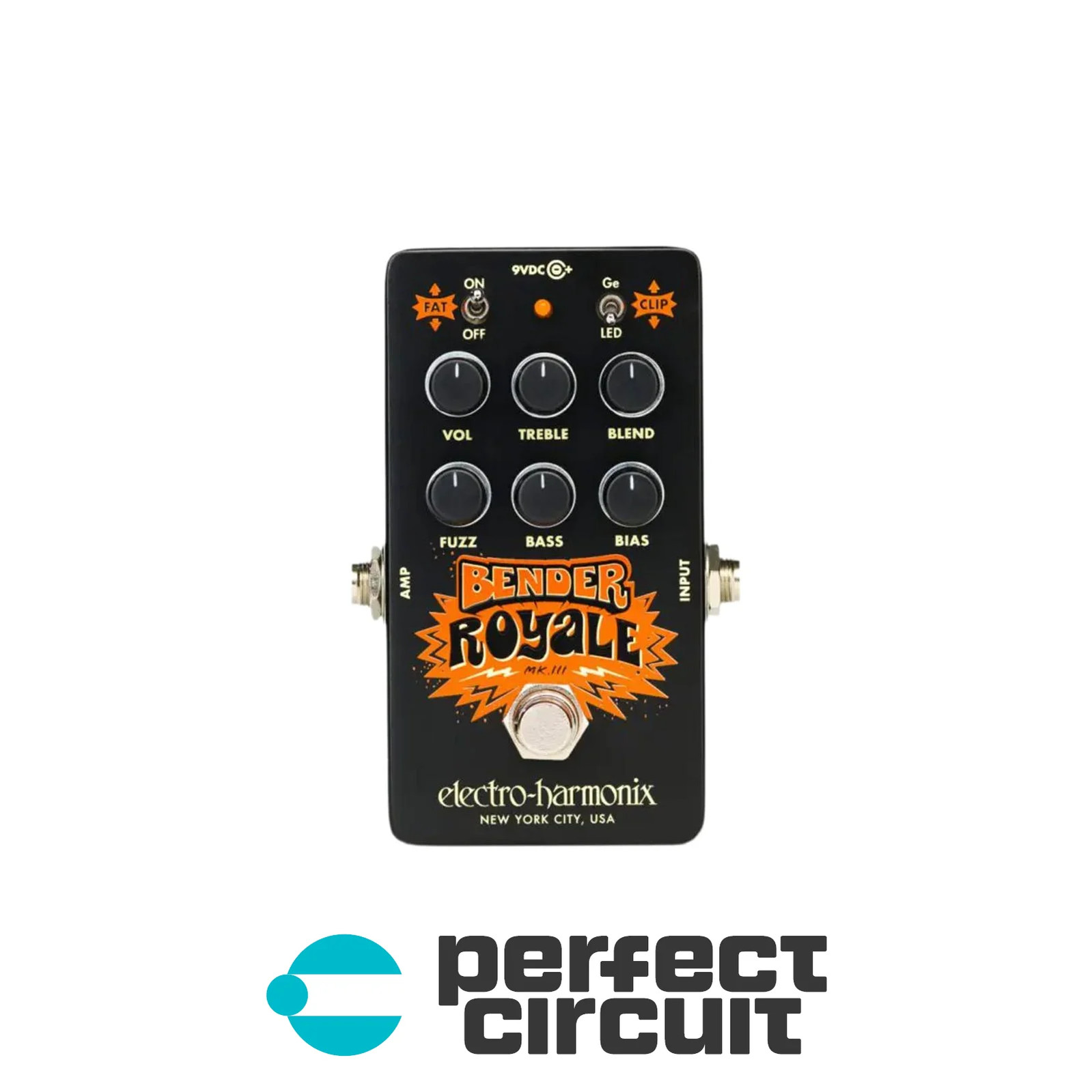 Electro-Harmonix Bender Royale (Black) EFFECTS - NEW - PERFECT CIRCUIT