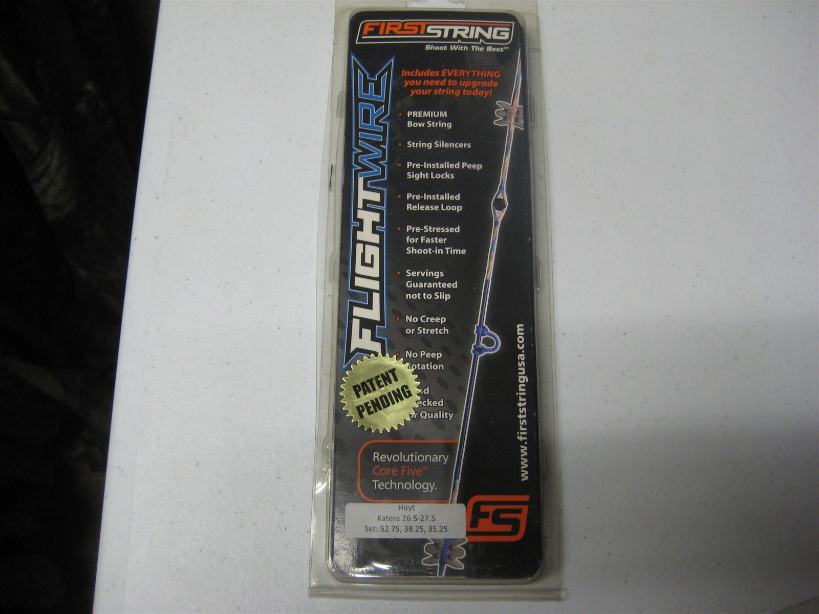 First String Flight Wire Bow Strings Hoyt Katera 26.5-27.5 Blue Deer Elk hunting