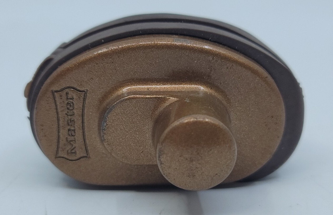 Master Lock Gun Trigger Lock Firearm Safety With Key Works Great Anti-Scratch