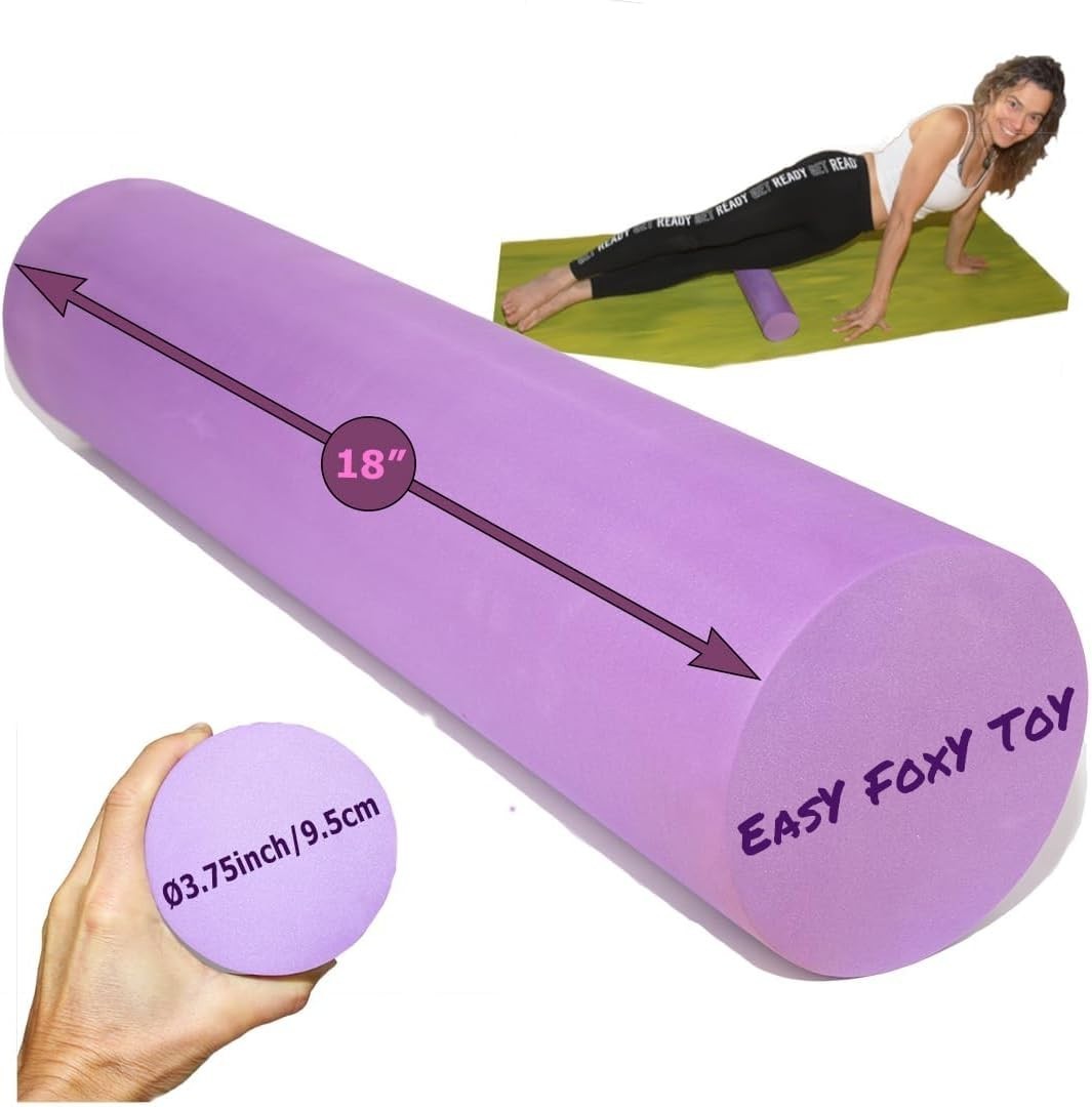 Personal Massage Roller - 4″ Medium-Hard EVA Foam for Effective Pain Management