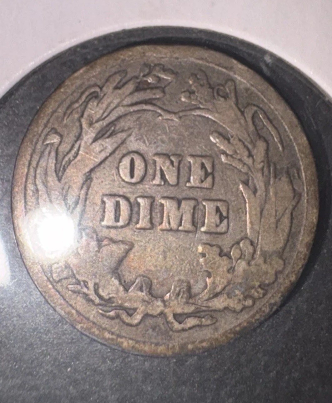 1900 BARBER DIME. NICE ORIGINAL COIN. FREE SHIP 🚢