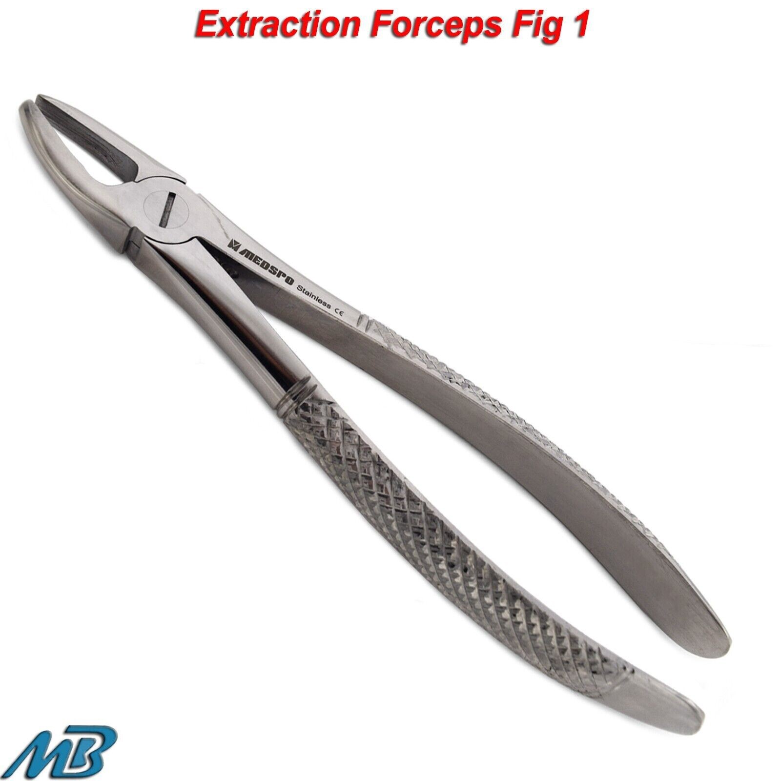 Dental Upper Root Tooth Loosen Extracting Extraction Forceps Fig-1 Instruments