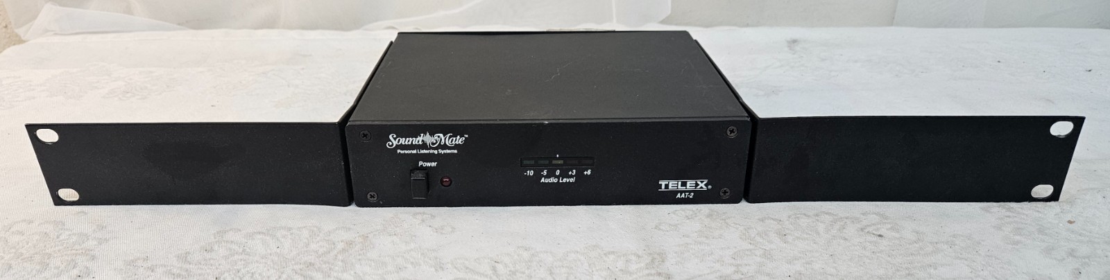 Telex Sound Mate AAT-2 Transmitter w Rack Ears NO Adapter/Antenna UNTESTED