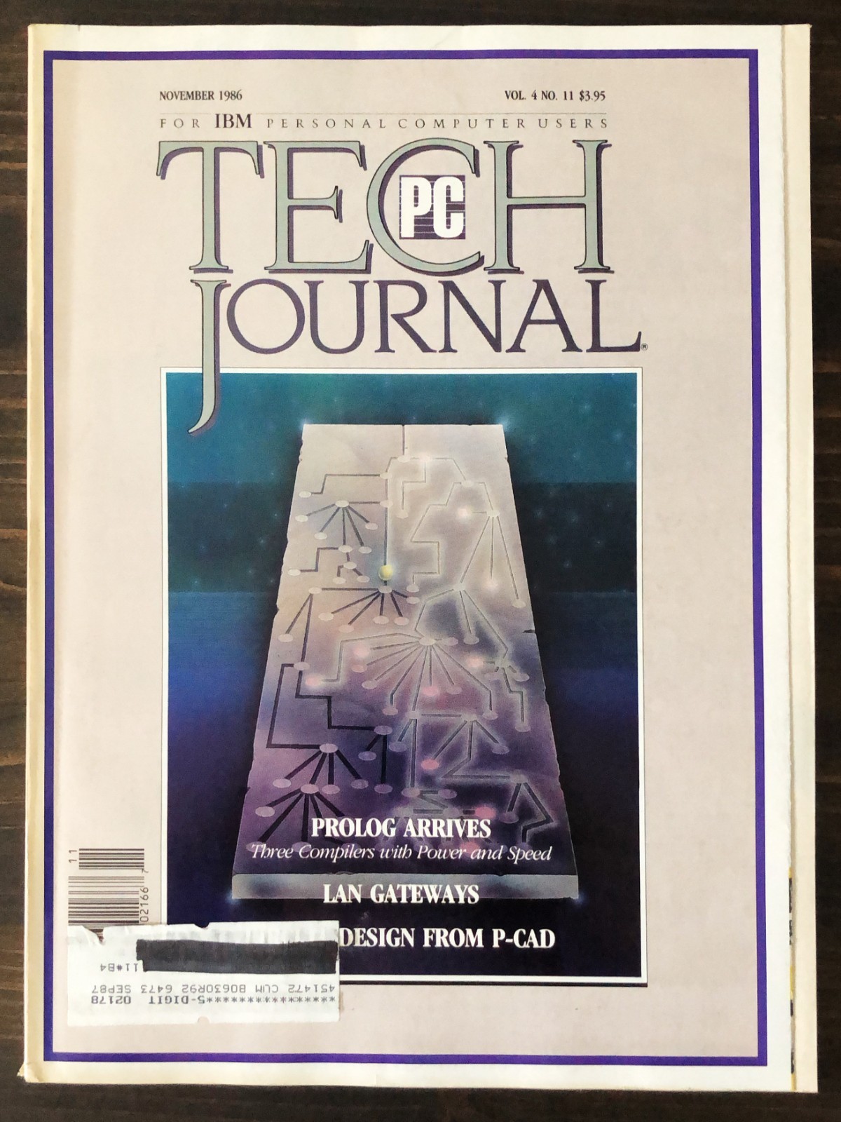 PC Tech Journal Magazine, 1986 November, Vol. 4 No. 11  IBM Personal Computer