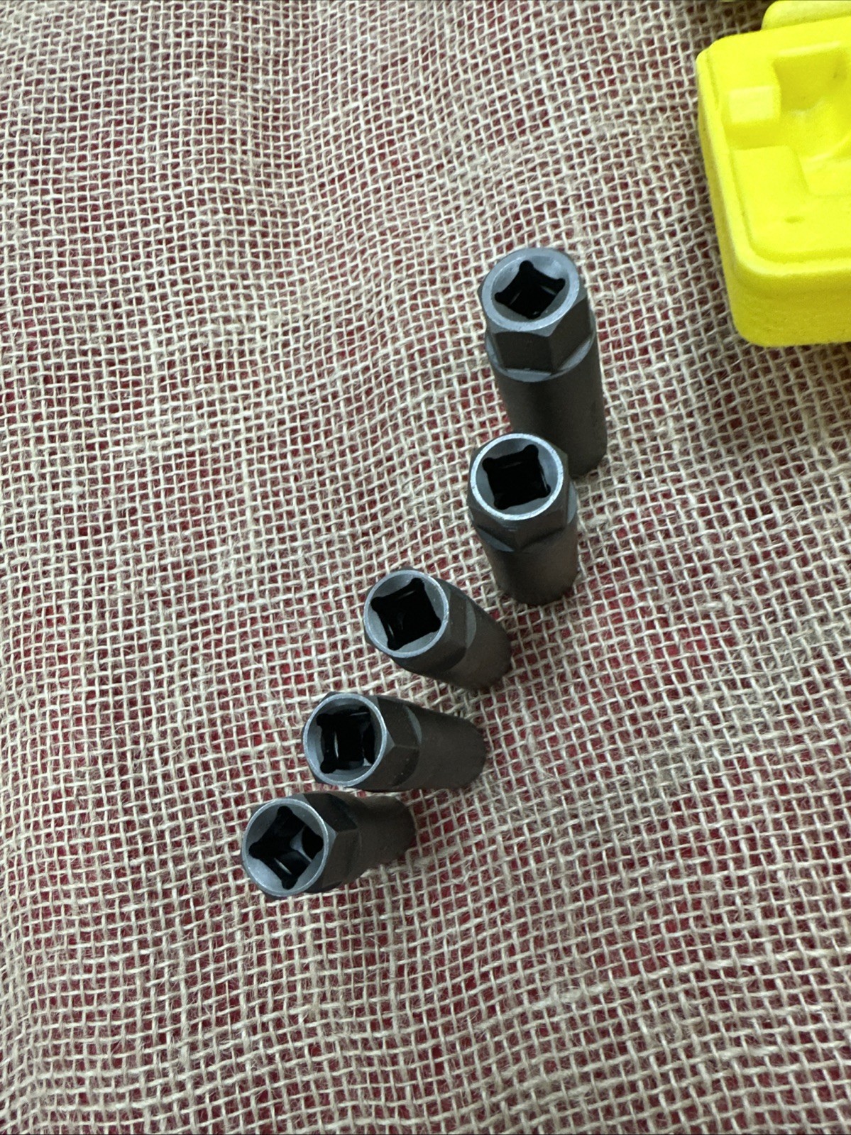 TOPEC 5-Piece Spiral Type Deep Extractor Set, Spark Plug Easy-out Set.