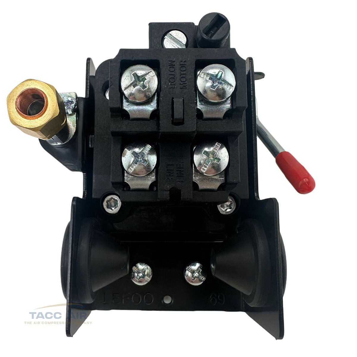 Air Compressor Pressure Switch Control Valve 140-175 PSI Single Port w/ Unloader