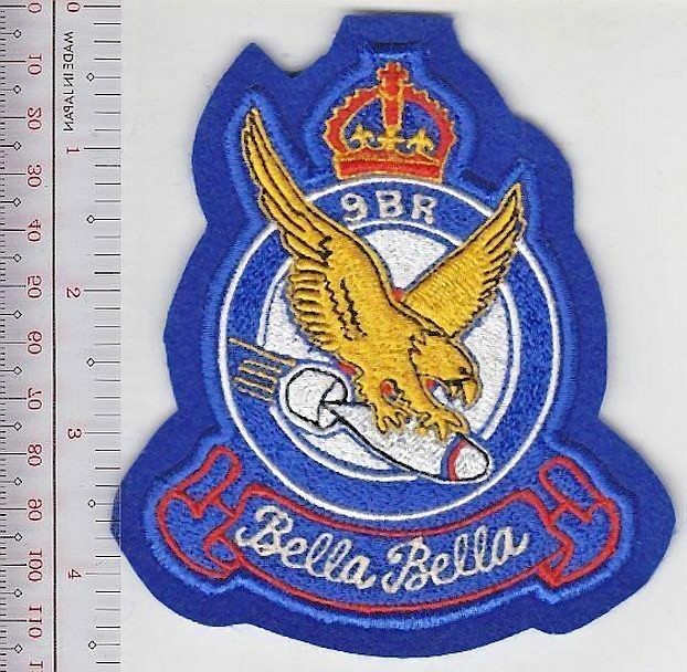 Canada Air Force RCAF WWII No. 9 Bomber-Reconnaissance  CFS Bella Bell NO TARIFF