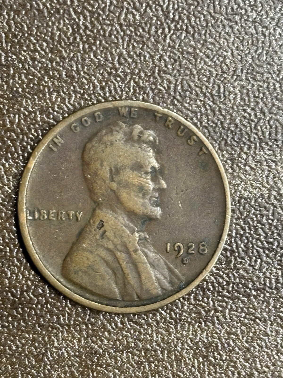 1928 D Repunched Mint Mark, Doubled Lincoln Wheat Cent