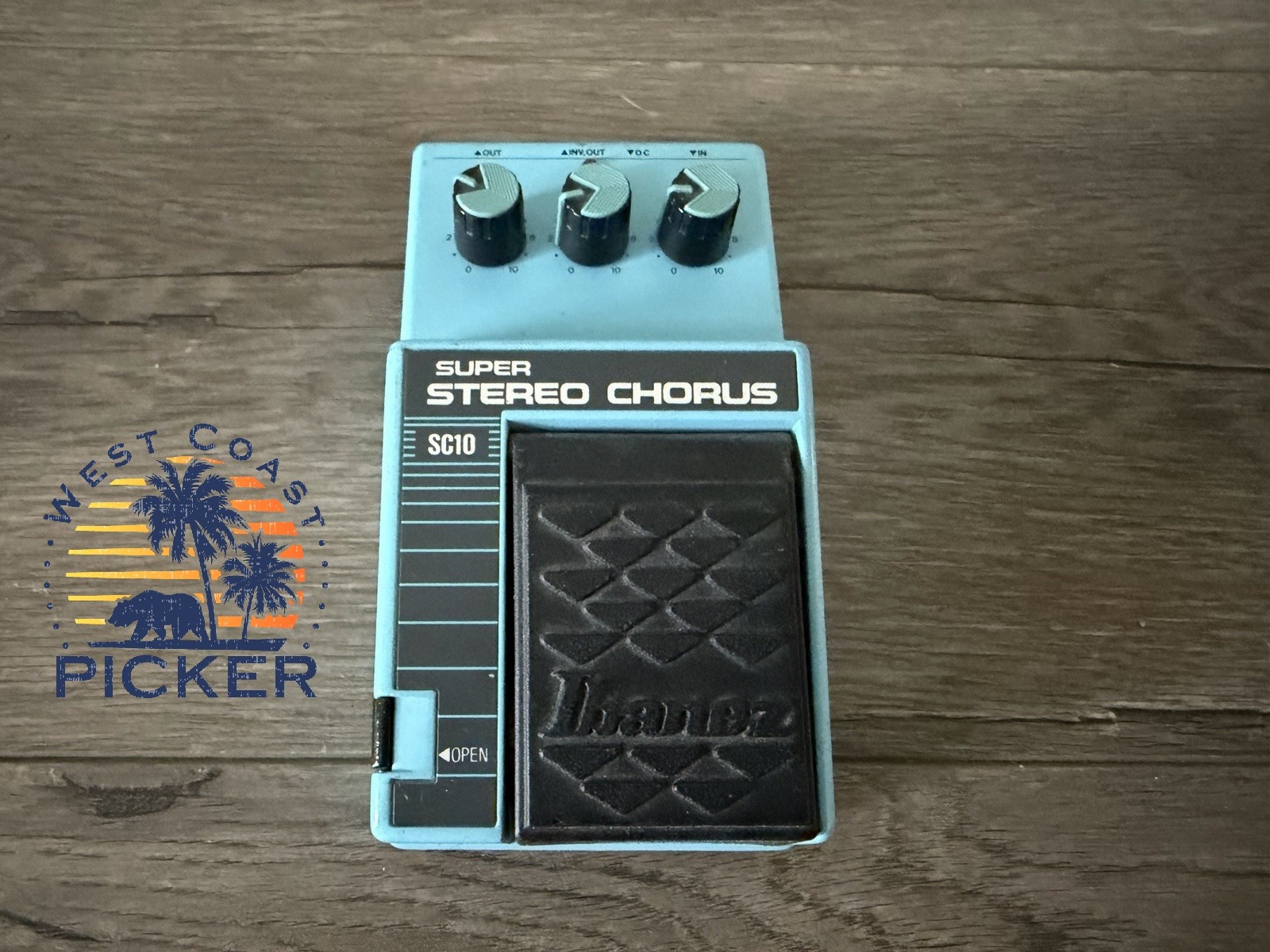 Ibanez SC10 Super Stereo Chorus Guitar Pedal (PLEASE READ)