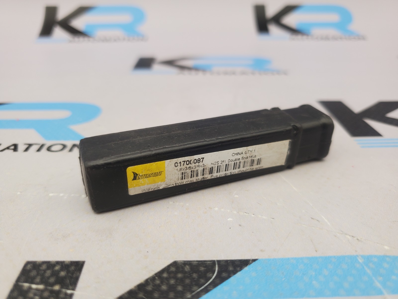 Interstate 01700087 Square End Mill 1/8" X 3/8"