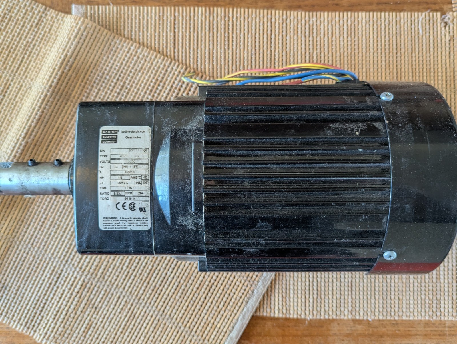 Emery Thompson CB-200 Batch Freezer - used, working perfectly, with extras