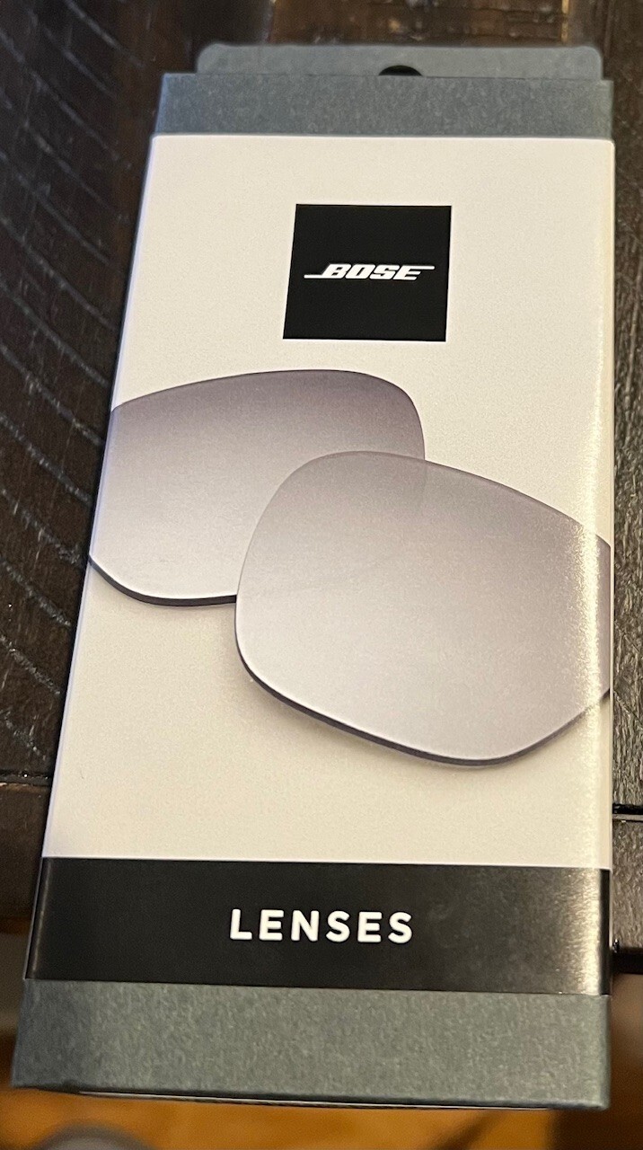 Bose Replacement Lenses For Alto Frames Mirrored Polarized Silver M/L - SEALED