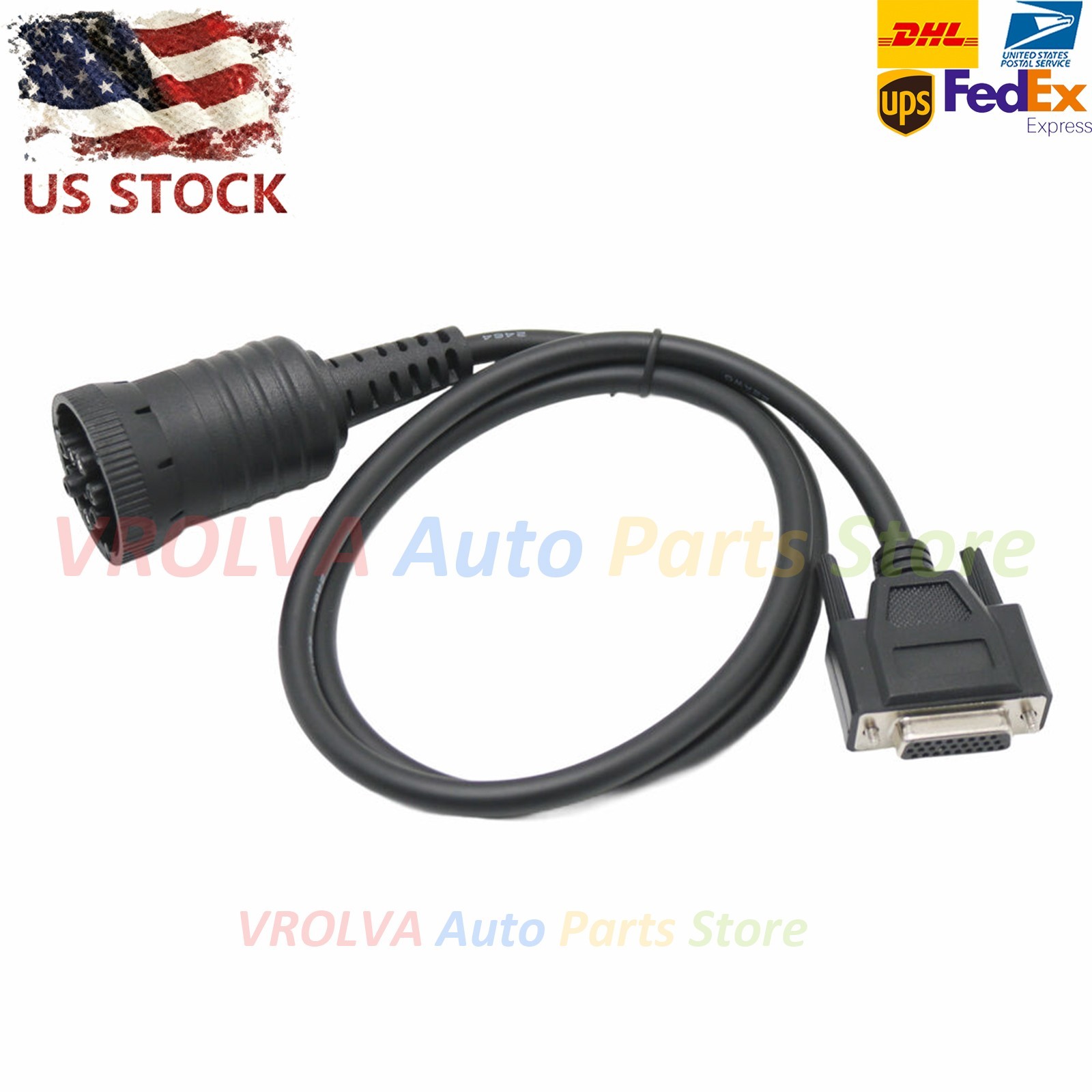 EDL v2 for John Deere Service Advisor Adapter Diagnosis and Connection Cable New