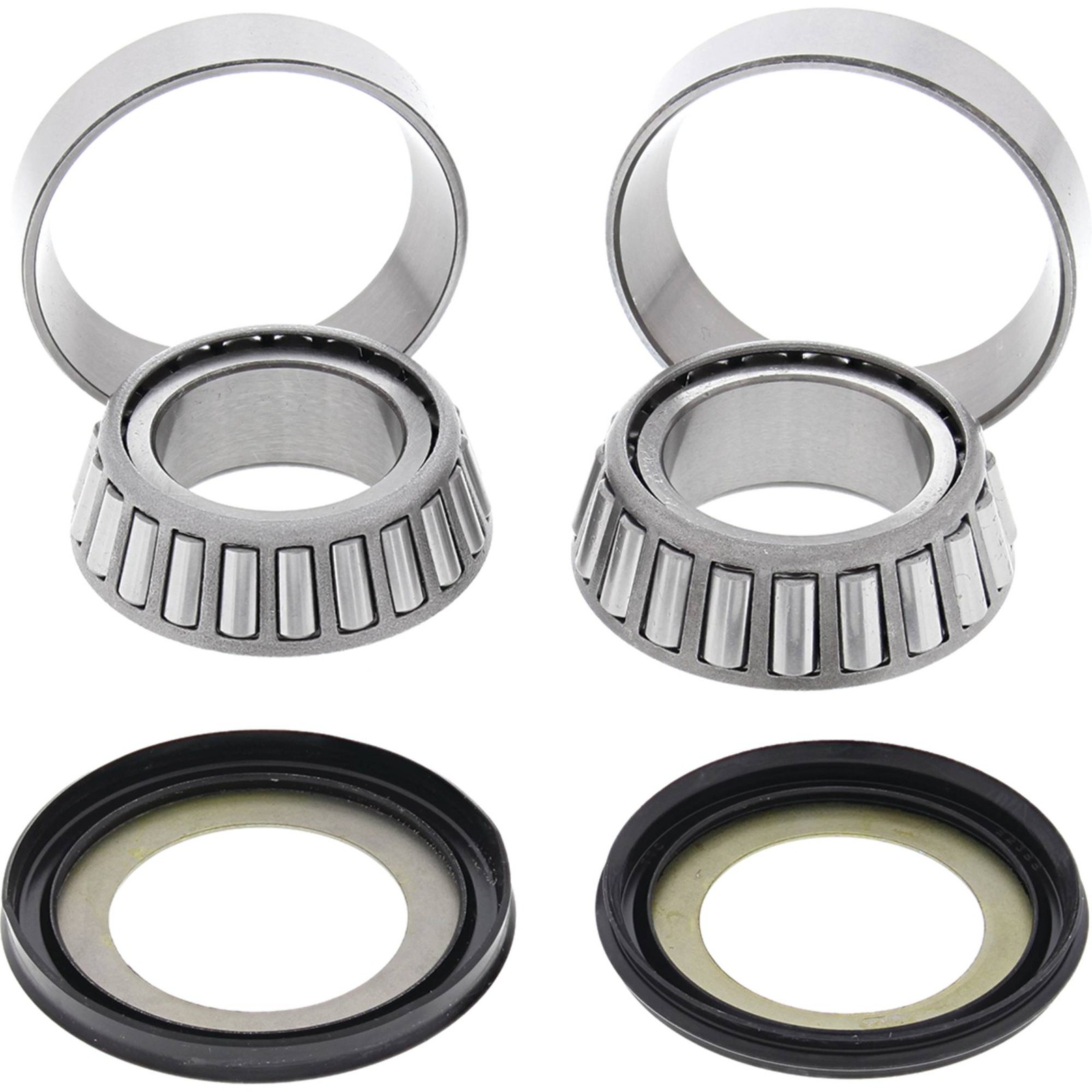 All Balls Racing Steering Bearing Kit For Kawasaki KX125 1992-2005