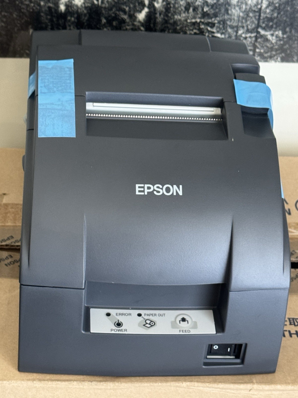 New Open Box Epson TM-U220B Ethernet POS Kitchen Receipt Printer UB-E04