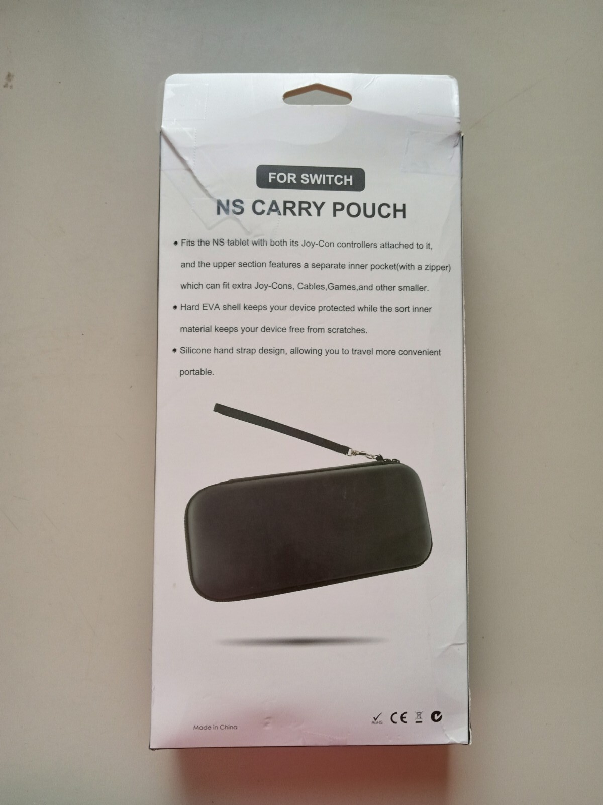 NS Carry Pouch For Nintendo Switch NEW OPEN BOX SEE PHOTOS