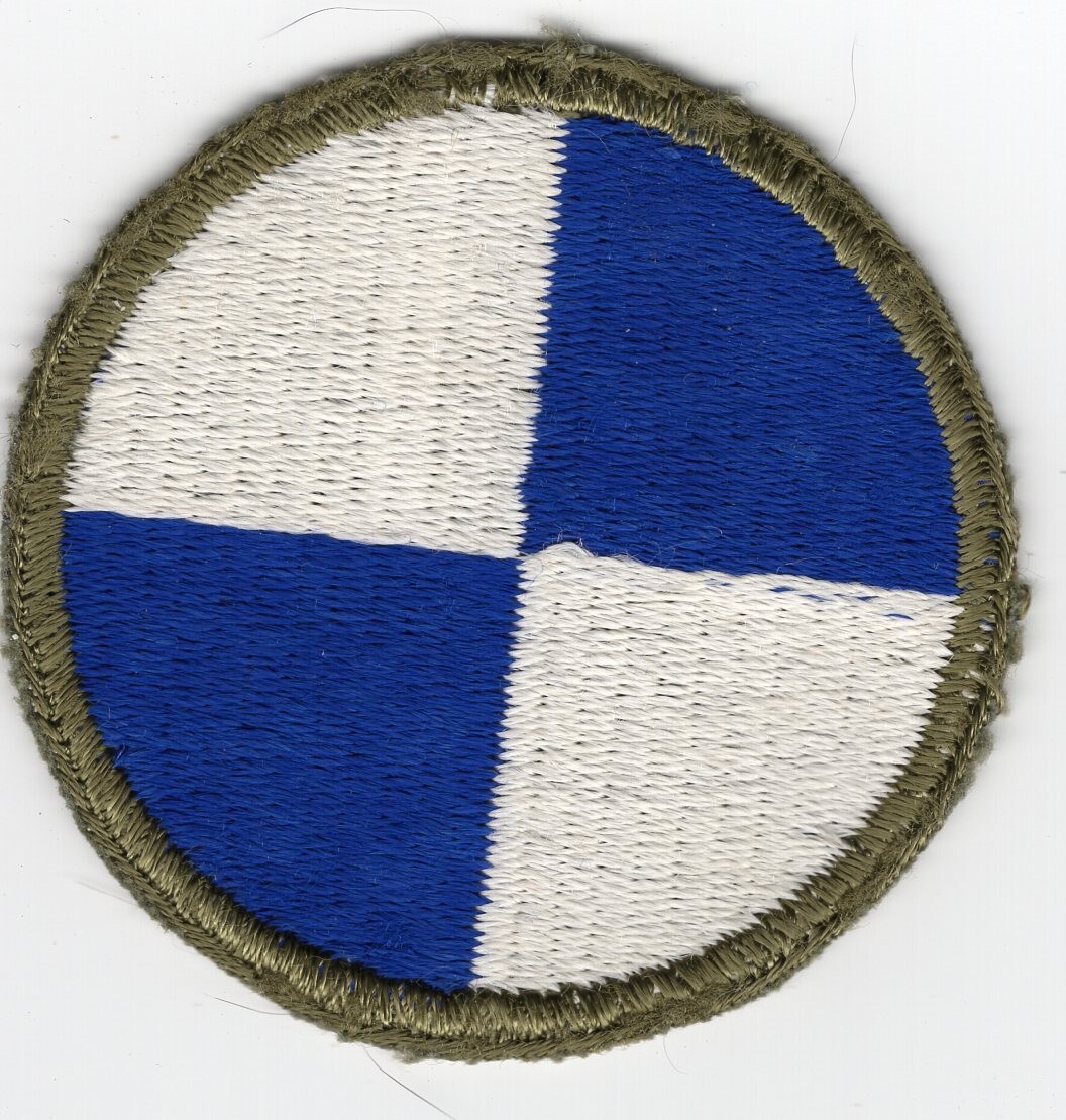 IV Corps 4th Corps patch real WWII make US Army