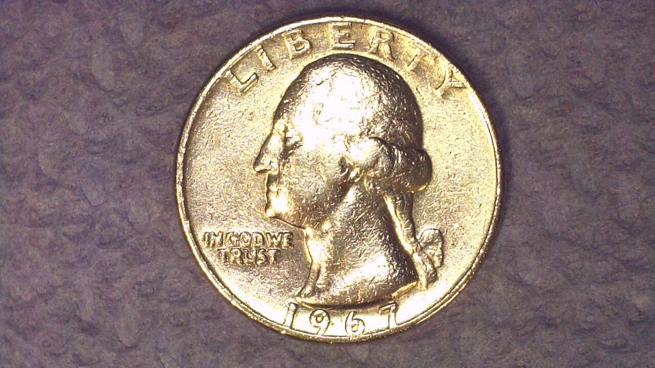 1967 Washington Quarter (E1268)