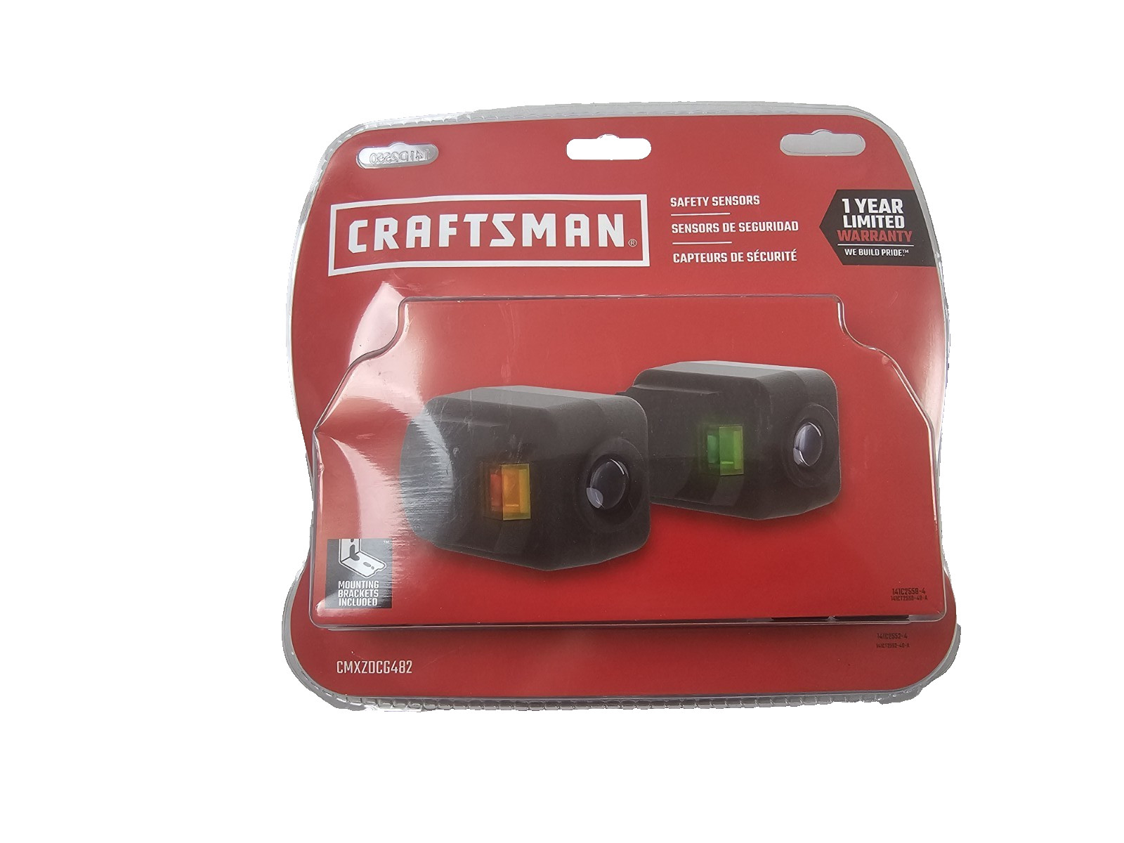 Craftsman Garage Door Safety Sensors CMXZDCG482 Set of 2 NEW