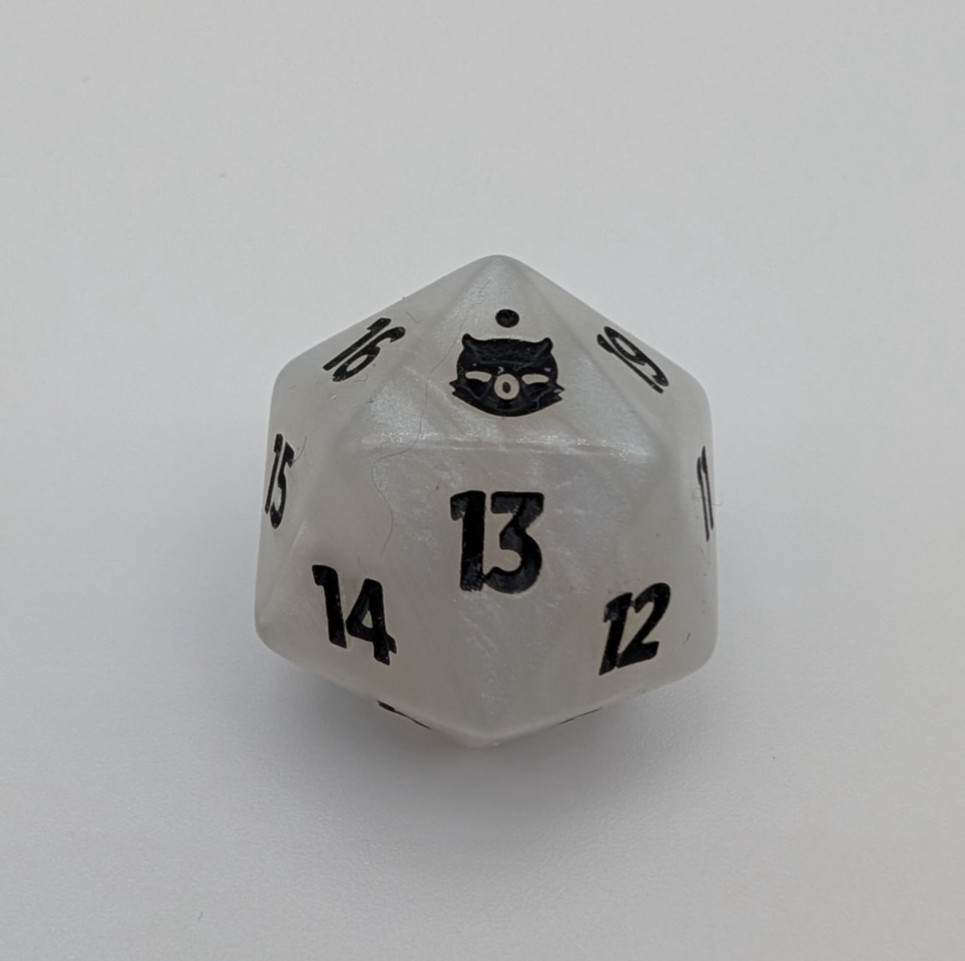 MTG Final Fantasy Bundle Box Exclusive D20 Spindown Life Counter Die / Dice