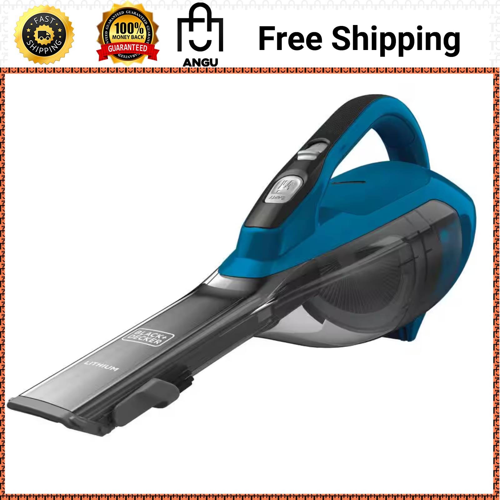 dustbuster 10.8-Volt Cordless 2.1 Cup Handheld Vacuum (Deep Ocean Blue)