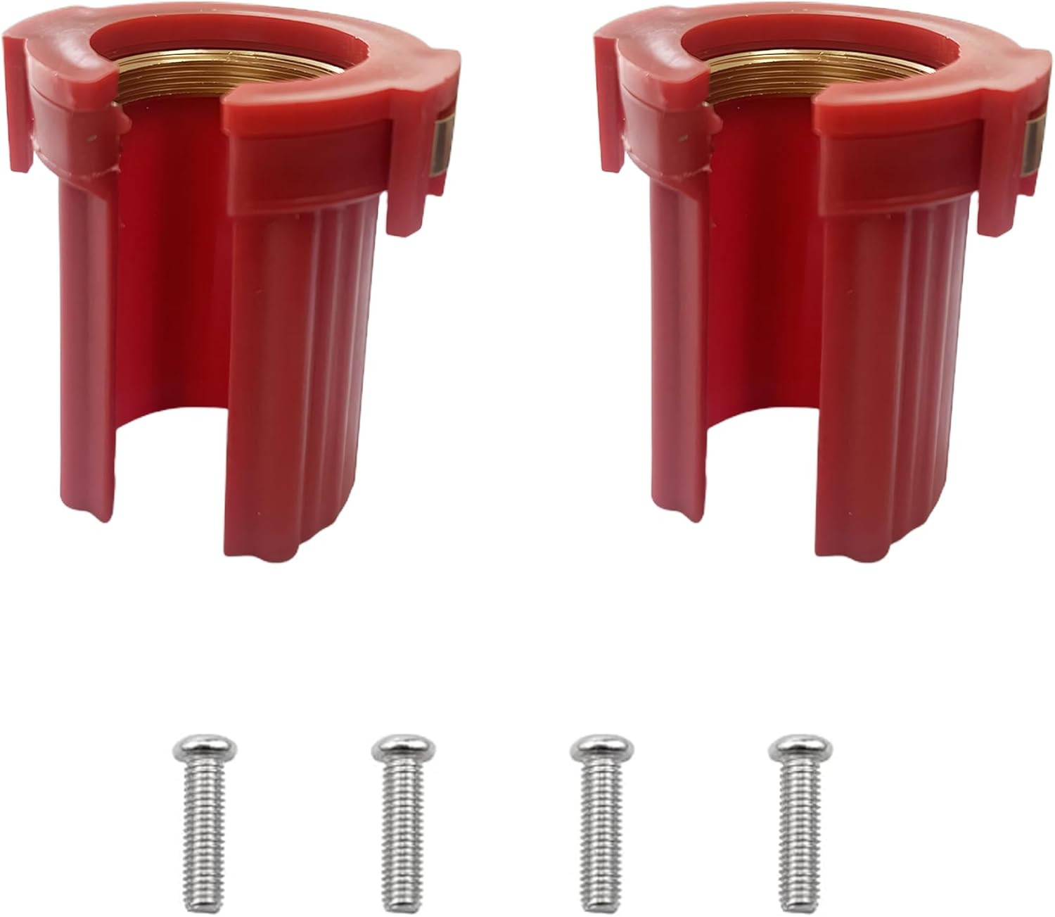 2PCS Kitchen Faucet Fixing Nut ABS Plastic Lock Nut anti Loosening Fastener Tool