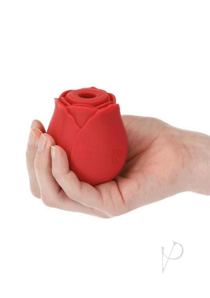 Rose Suction Vibrator Silicone Rechargeable Clit Vibe Stimulator For Women