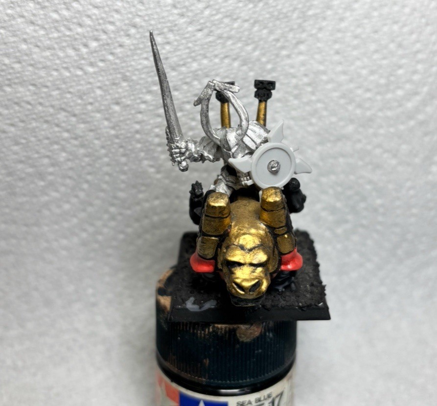 RARE Warhammer Realm of Chaos Juggernaut of Khorne RC3303 Complete With Shield