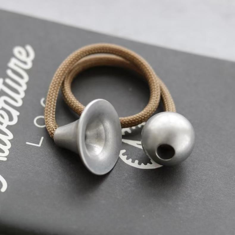 Stainless Steel Begleri Beads Fidget Toy Finger Skill Stress Relief Worry Beads