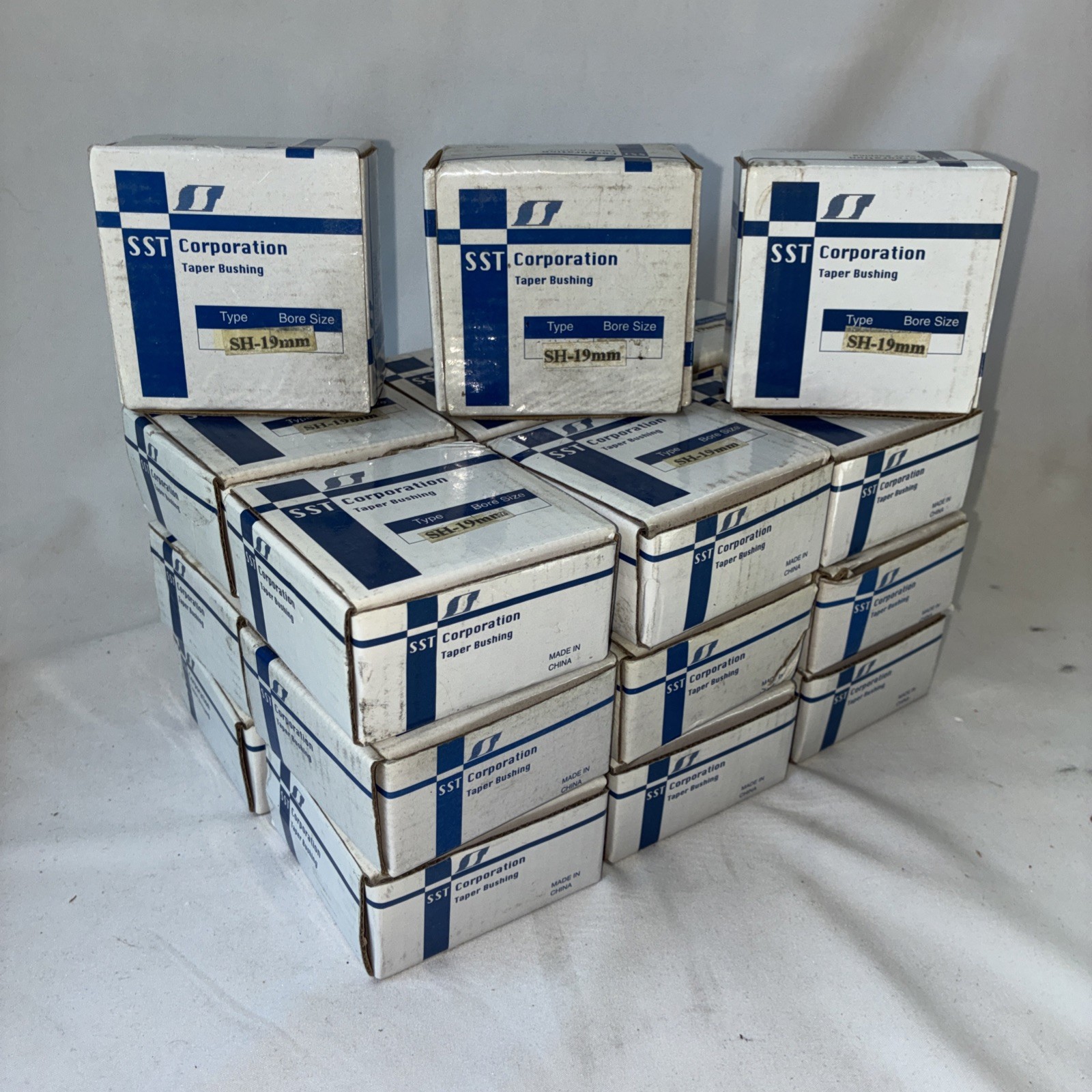 SST Corporation Taper Brushing SH-19mm LOT OF 21