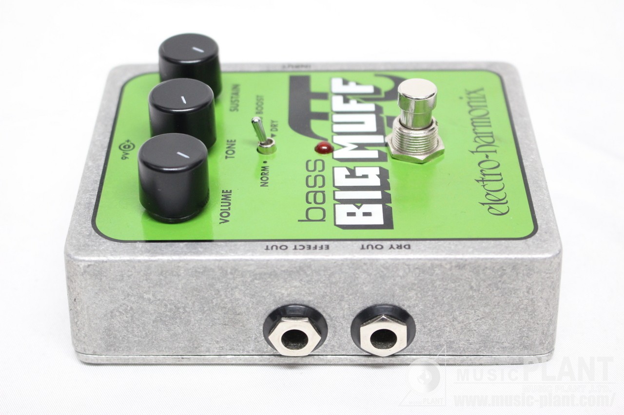 Electro-Harmonix Bass Big Muff Pi Fuzz Distortion Guitar Effects Used