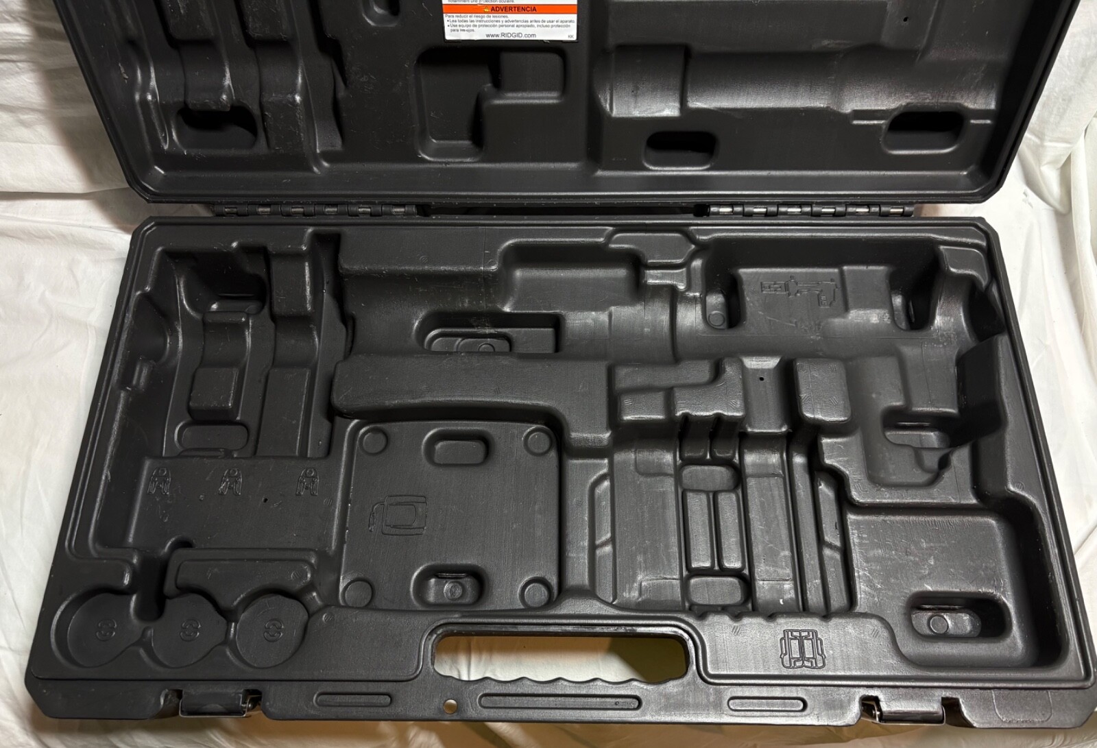 Ridgid RP-310 Plus Press Tool Carrying Storage Case CASE ONLY IMMACULATE