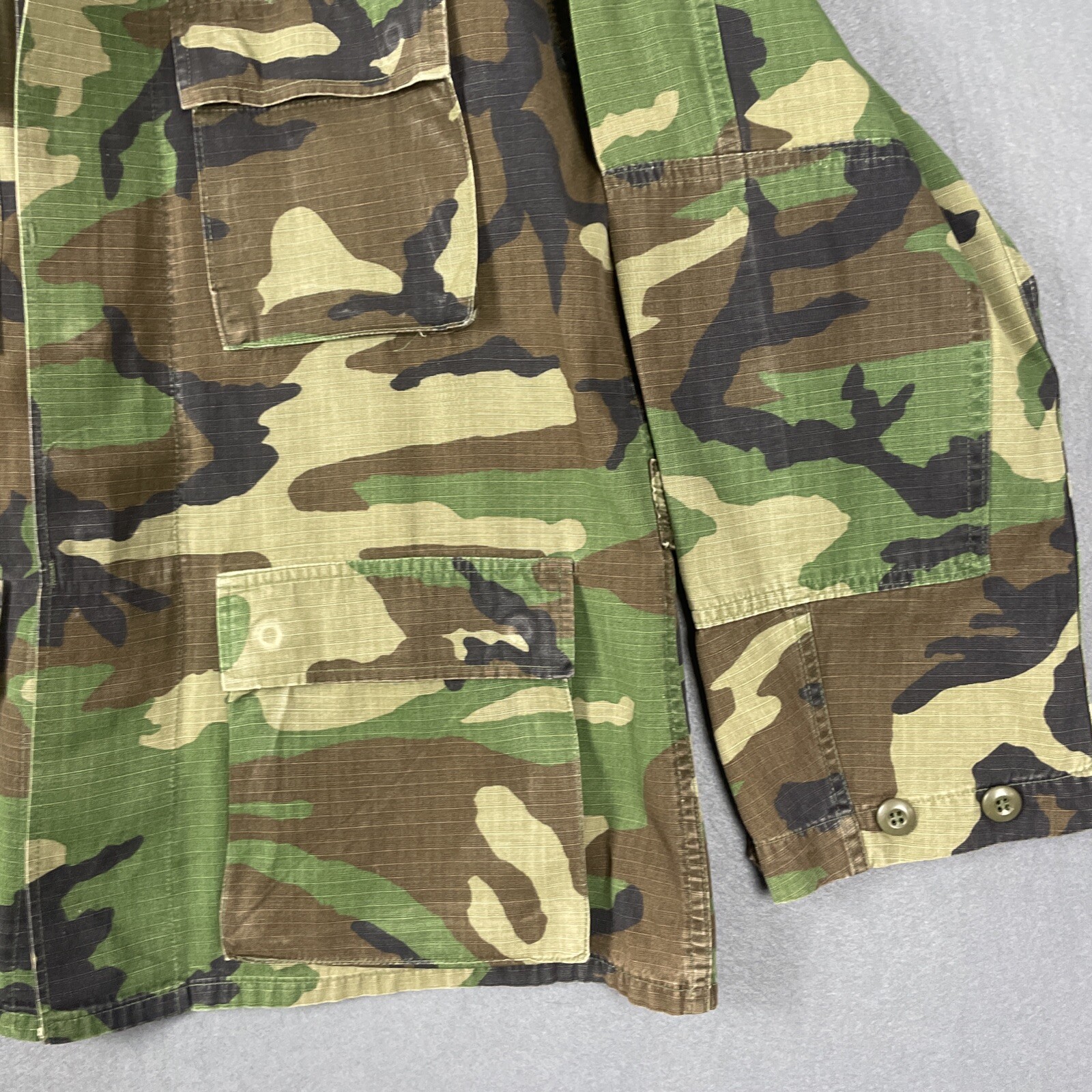 US Air Force Camo Sz Medium R Jacket Staff Sargent
