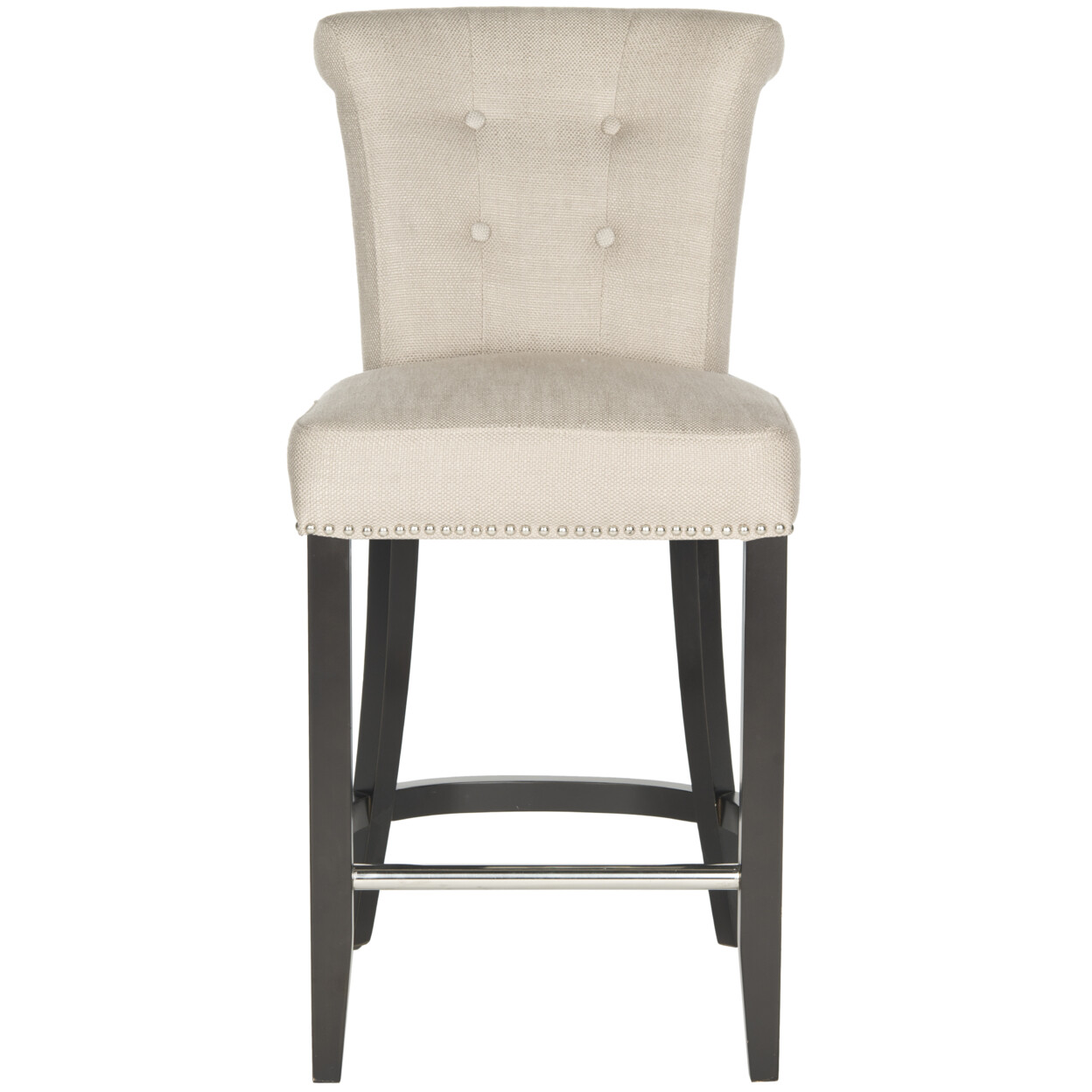 SAFAVIEH Addo Ring Counter Stool | Beige |