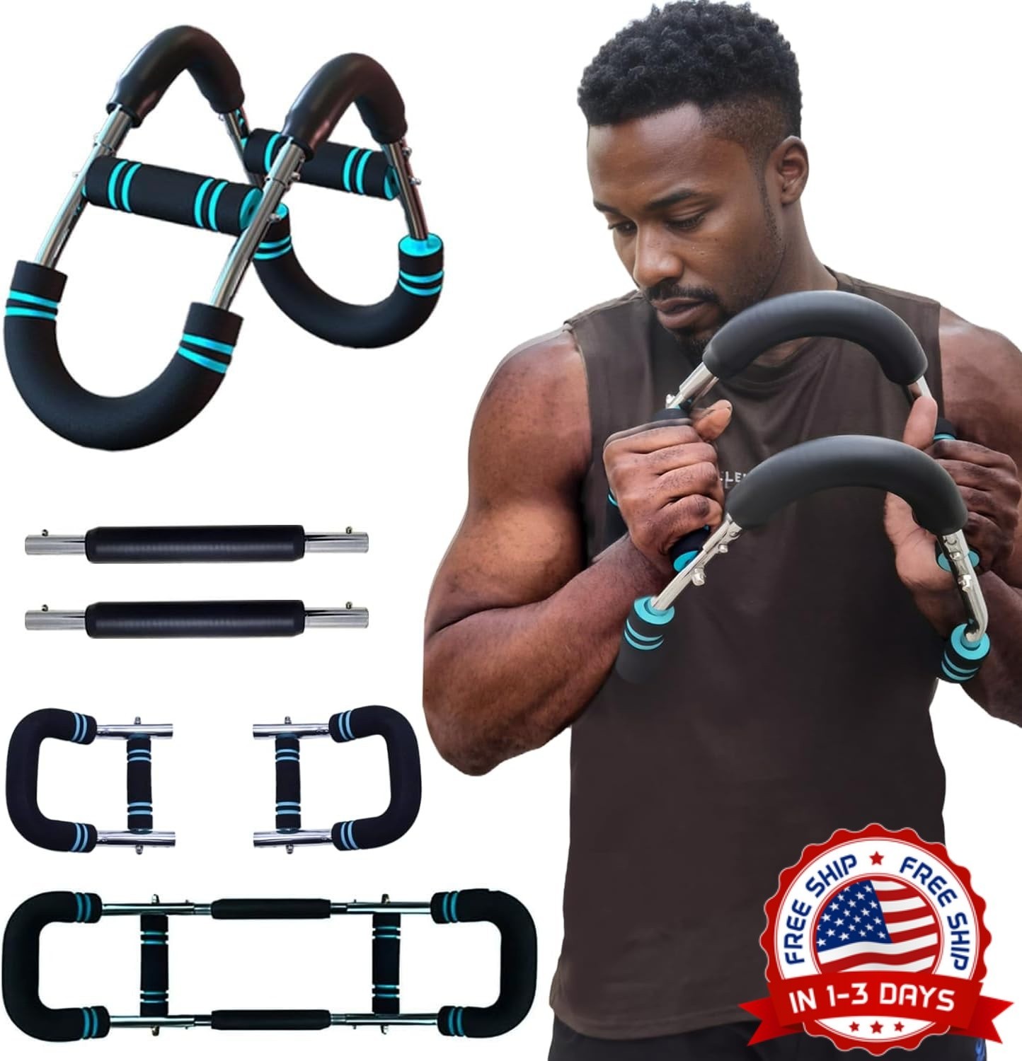 Entrenador de brazos Ultimate Twister, equipo ajustable para ejercitar el pecho