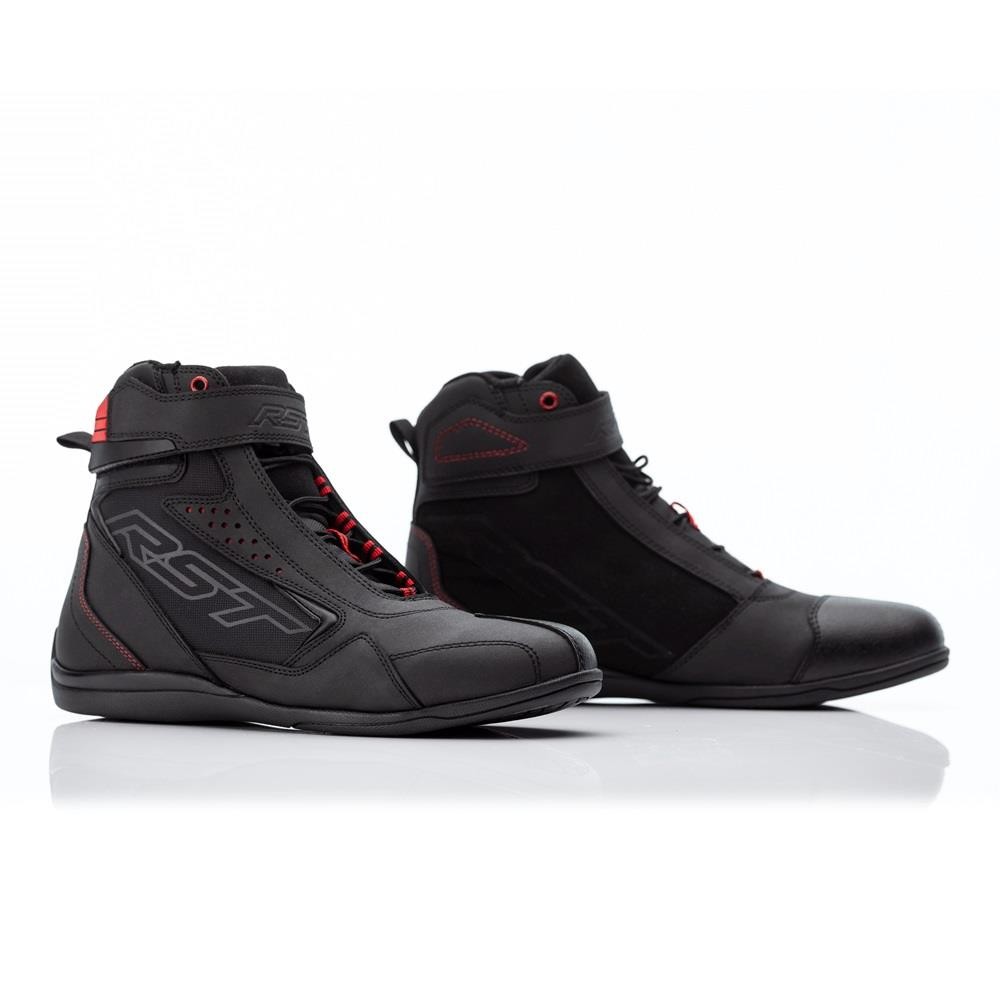 RST Frontier Womens Motorcycle Boots Summer Motorbike Short Paddock Boot Black
