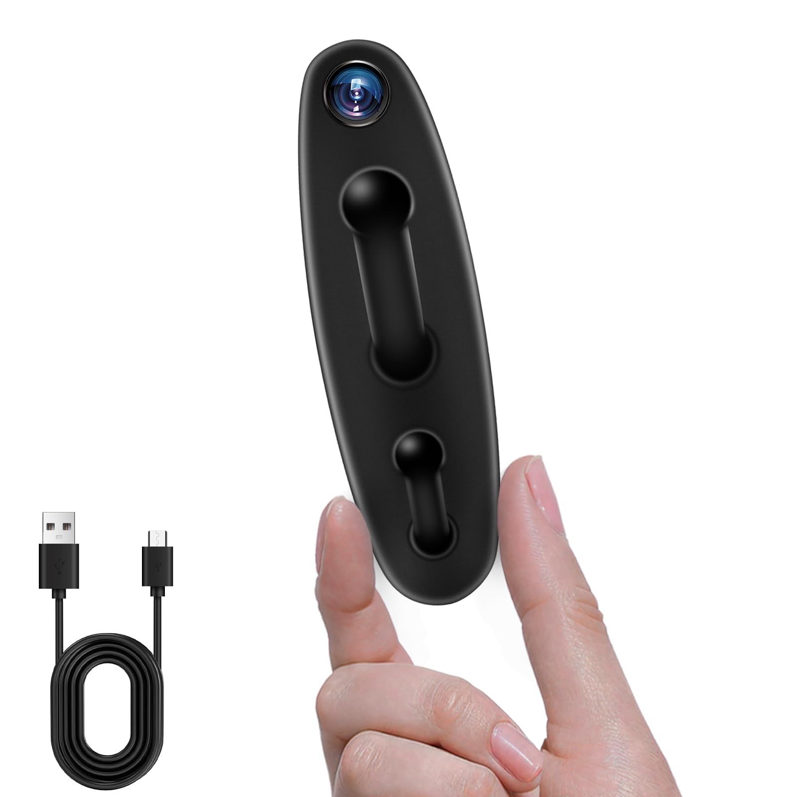 WFULM Body Camera 1080P HD Mini Video Recorder with Motion Detection Indoor S...