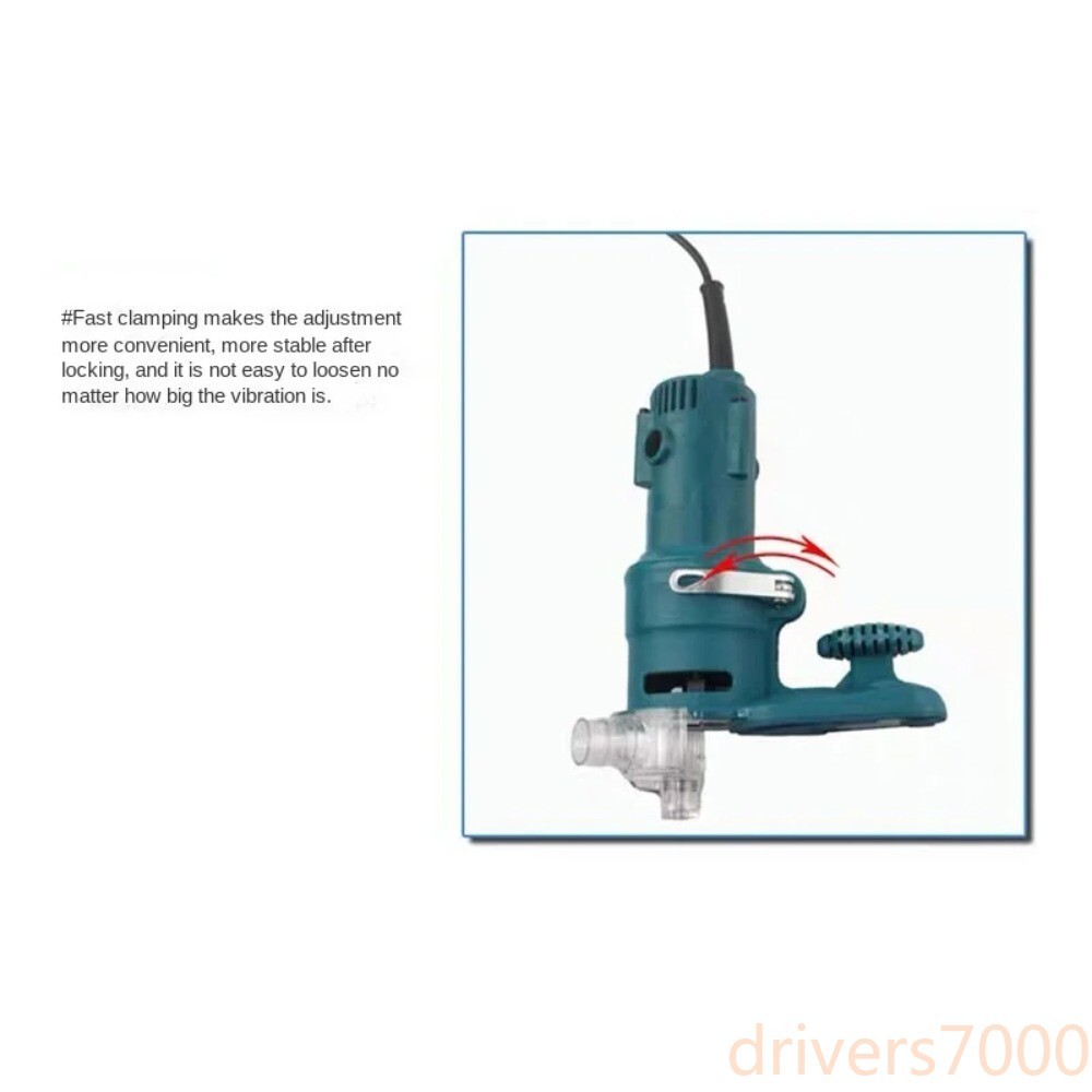350W Portable Electric PVC Edge Trimming Machine Chamfering Arc Router