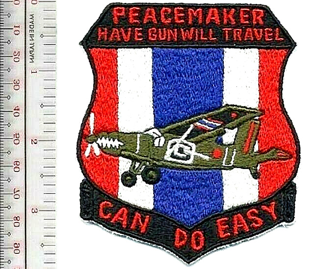 US Air Force Thailand Fairchild AU-23A Gunship Training of Thai Air NO TARIFF