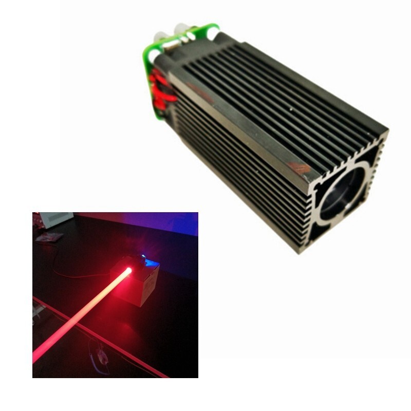 638nm 700mw Red Fat Beam Laser Diode Module Coarse Beam Laser Warning Light