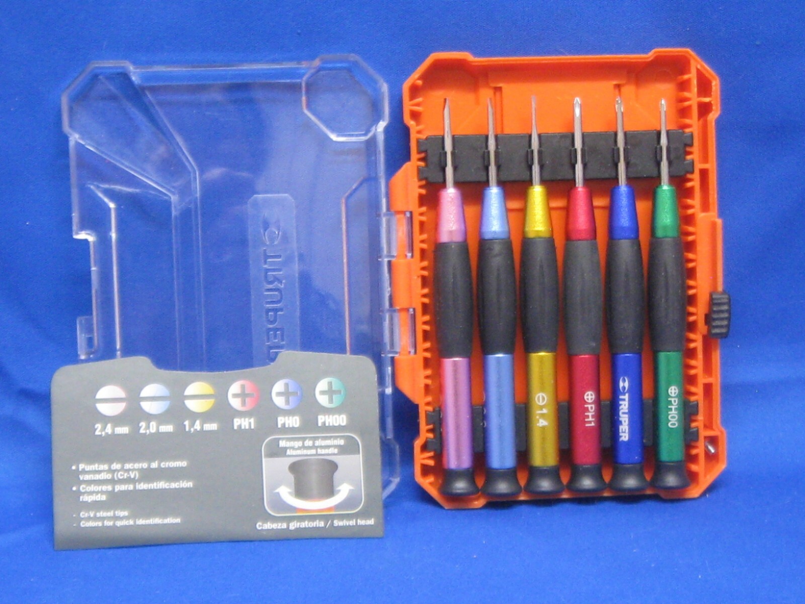 TRUPER JOY-6 Set with precision screwdrivers, 6 pieces
