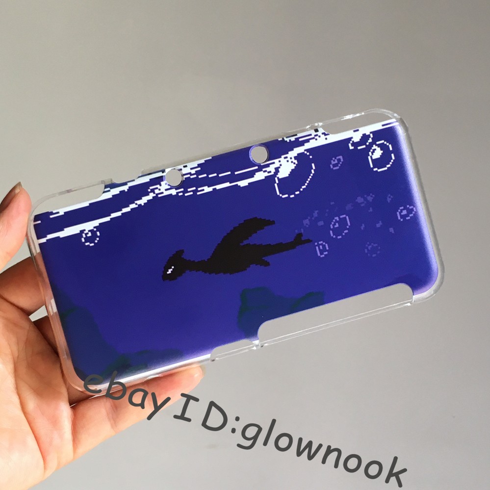 Rare Custom Pixel Art cover Shell for Nintendo series -Handmade DIY Design Case