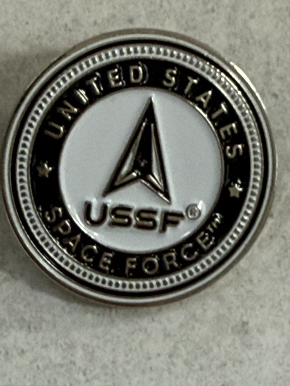 Official US Space Force SSF Lapel Pin United States Space Force Vanguard USA