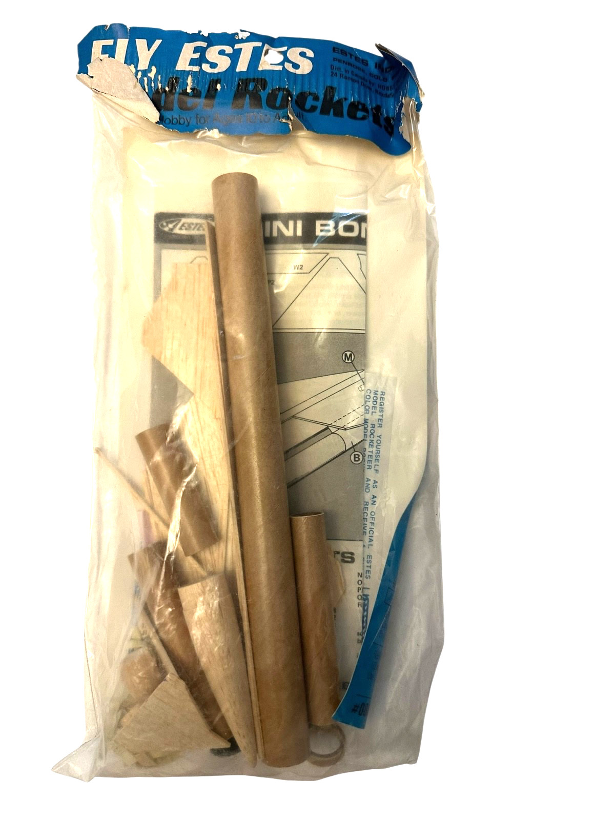 Estes Mini-Brute Mini Bomarc Flying Model Rocket Kit - #0805
