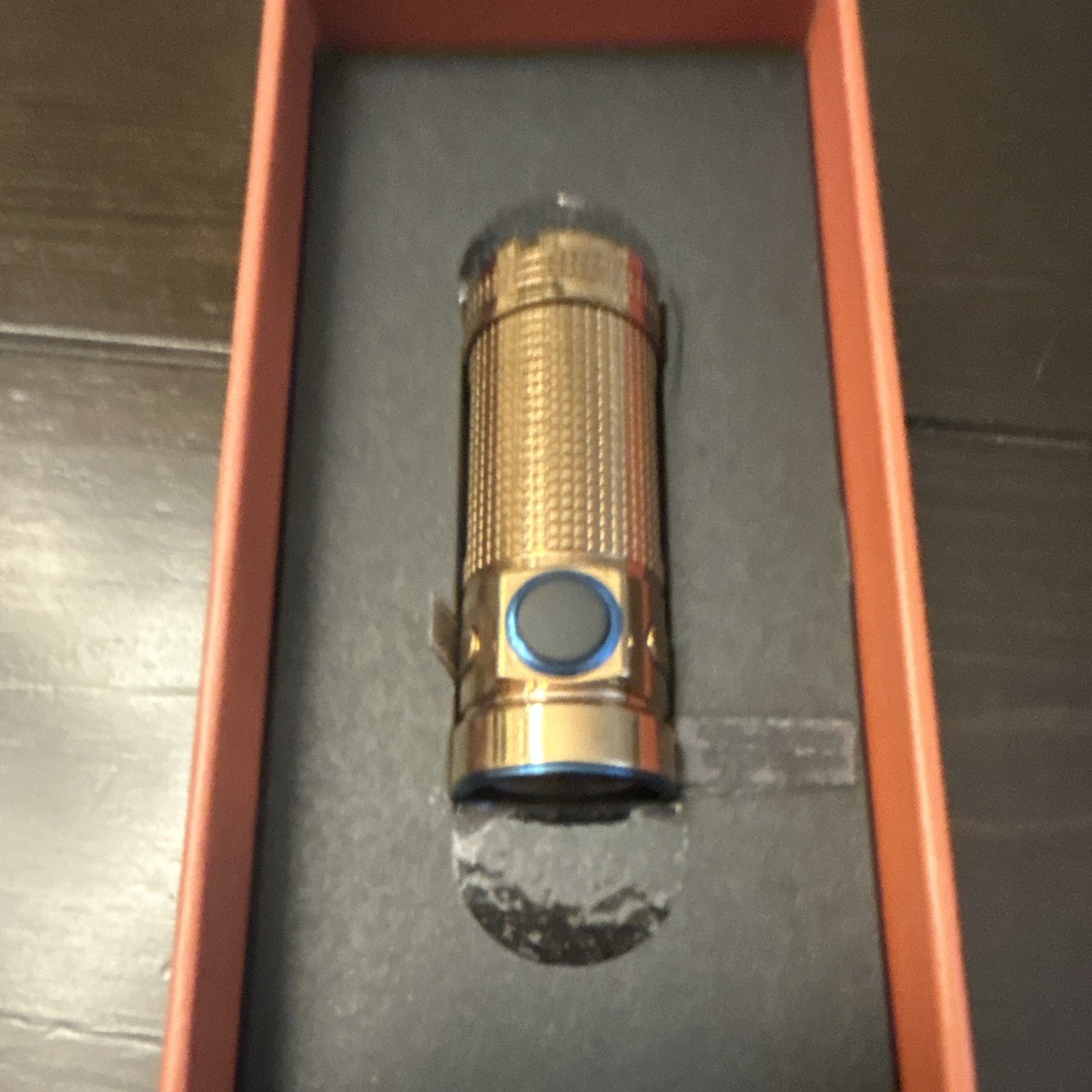 Olight S Mini Baton Cu Copper Flashlight - Rose Gold - Limited Edition