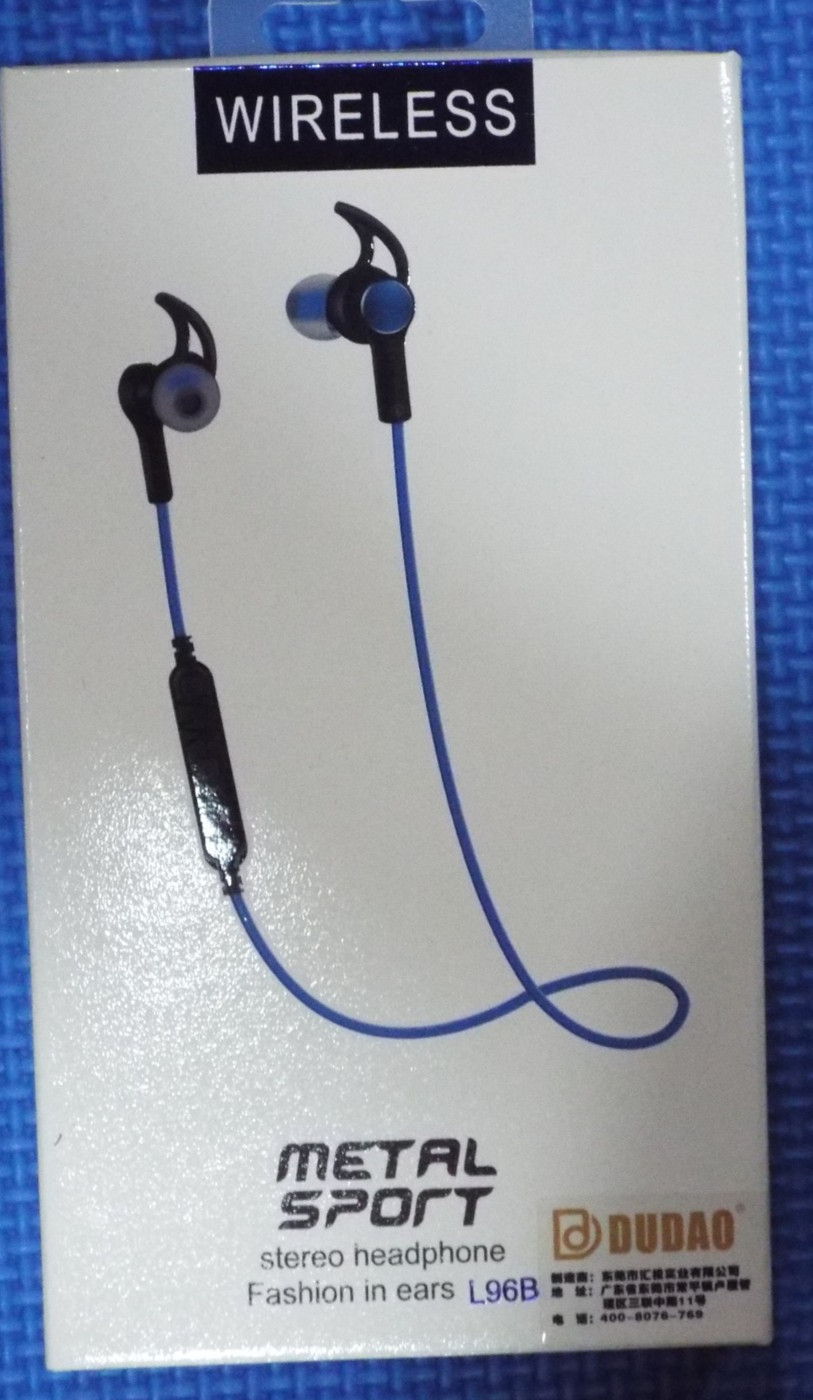 Dudao Bluetooth Wireless stereo Headphones Metal Sport series L96BL