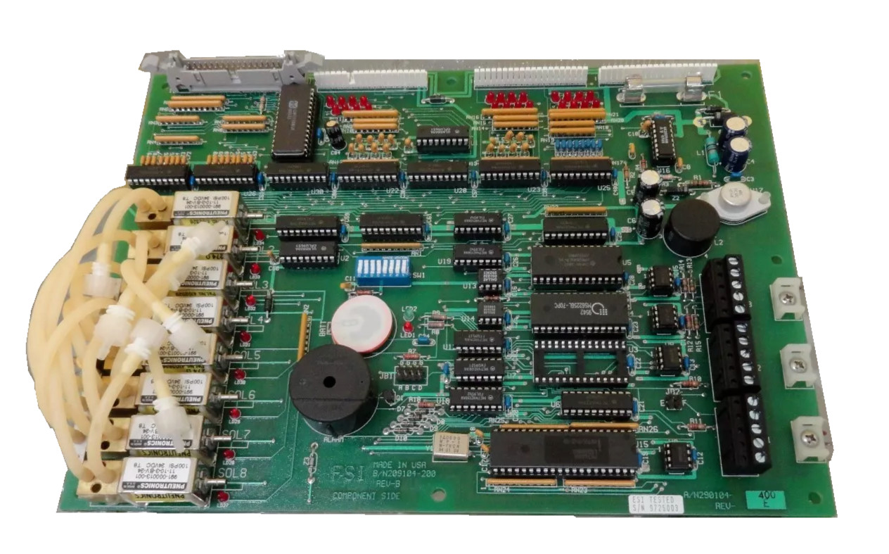FSI International 233-5002-00 PC Pneumatic Interface Board PCB Working Surplus