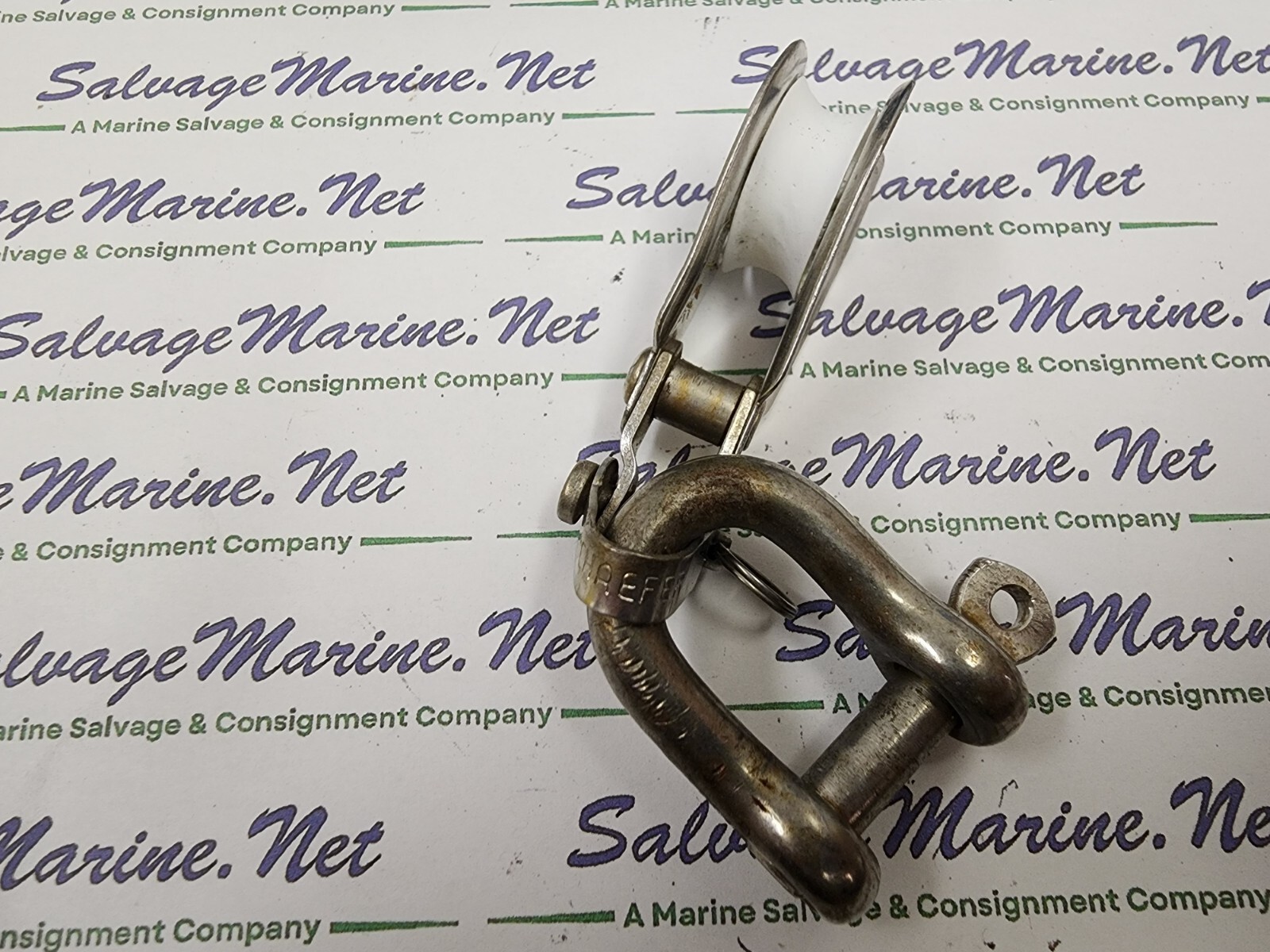 Schaefer 1-1/16(27mm) Single Block with Front Side Shackle