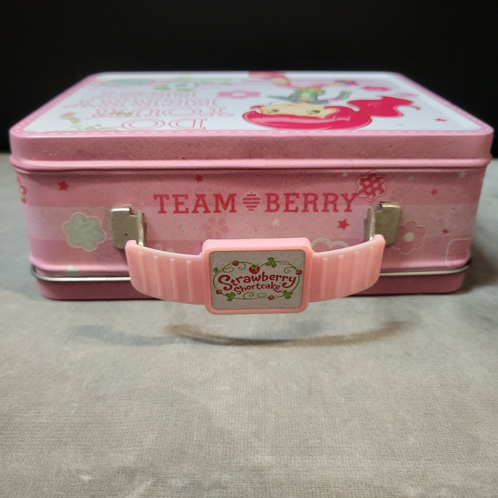 STRAWBERRY SHORTCAKE TIN LUNCH BOX, 2013